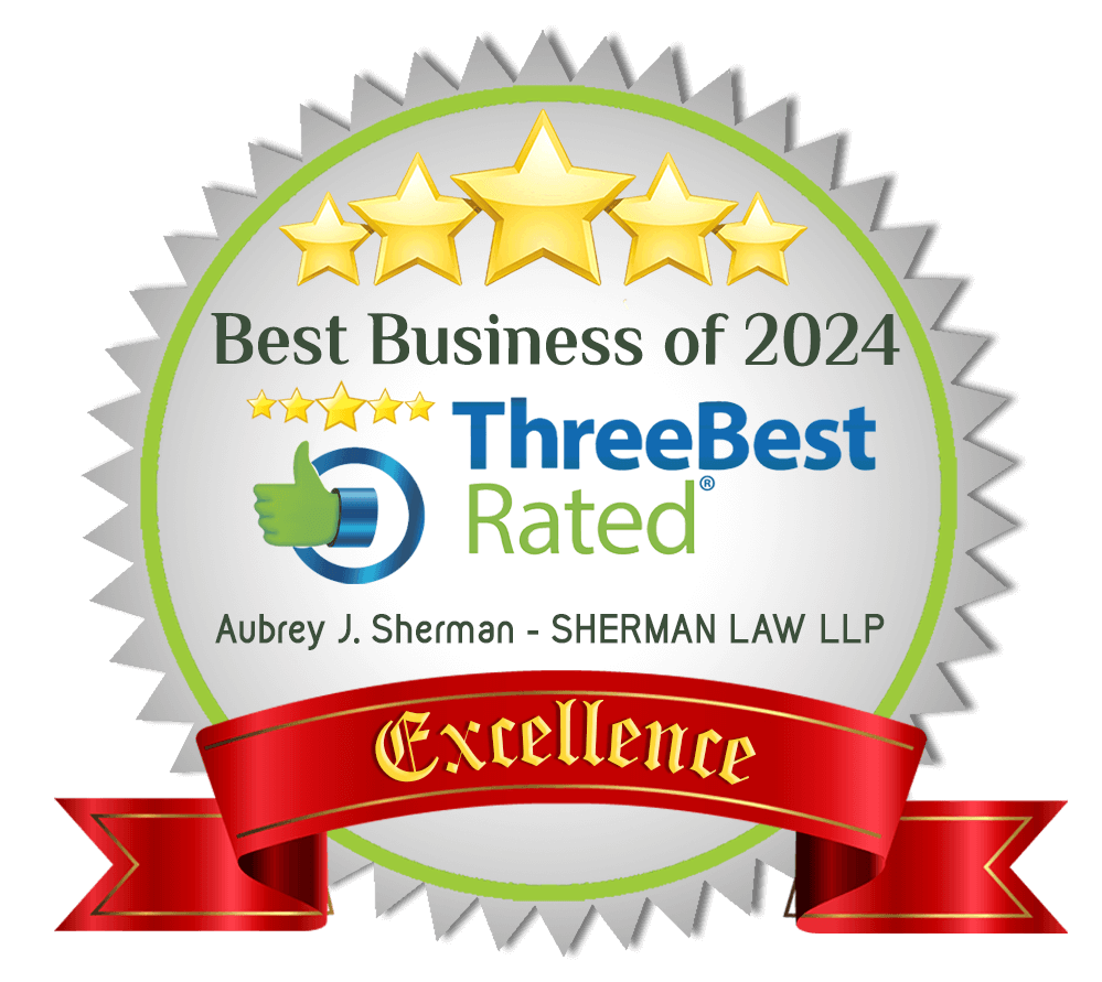 Aubrey J. Sherman - Best Business of 2024 ThreeBestRated